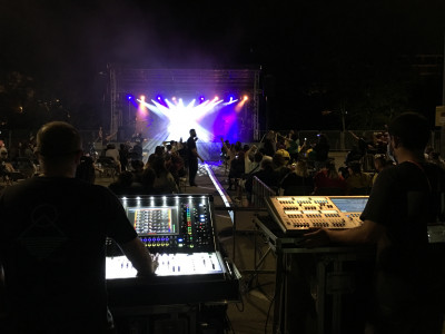 Img Technical Production of the Fiesta Mayor Concert Zone of Montornès del Vallès Town Hall 1